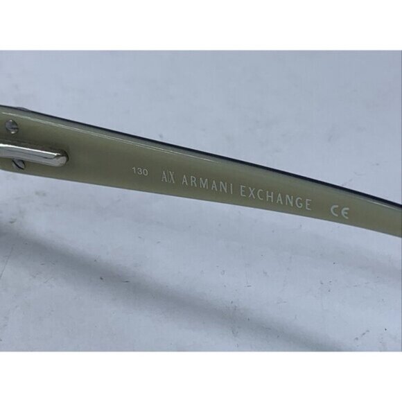 ARMANI EXCHANGE EYEGLASSES FRAME AX 124 JGN 51-17-130 Black / white - Picture 7 of 10
